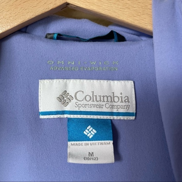 Columbia Medium Girls Jacket Zipper - Picture 2 of 5